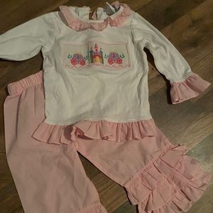 Princess Ruffle Pants Outfit 18 Months